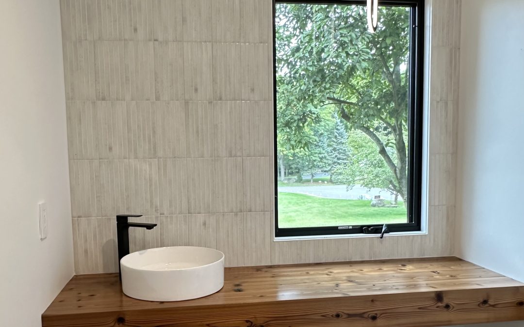 Spa-Like Bathroom Remodel in 2024 example with clean, minimalist design